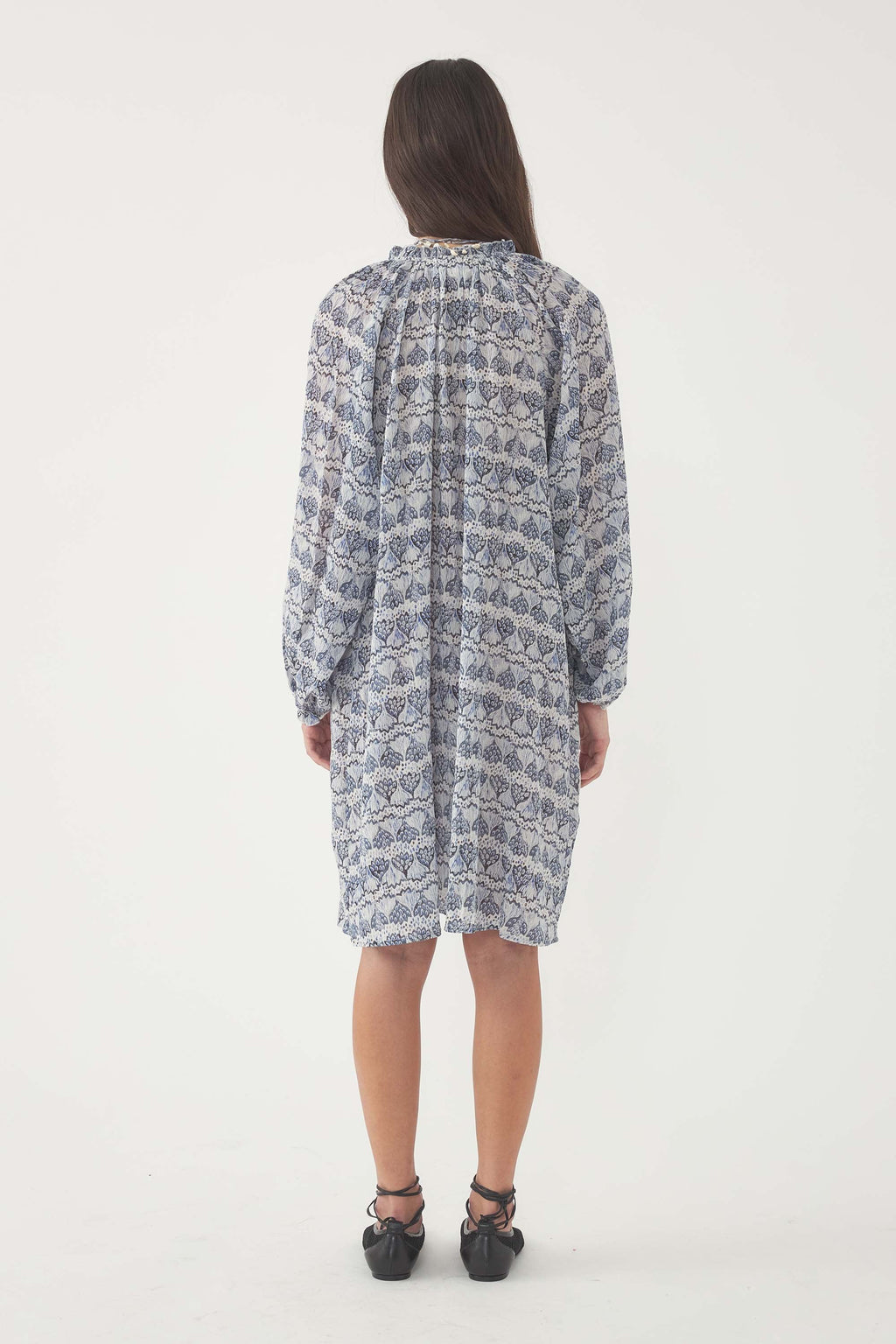 Robe Dalia - Bleu