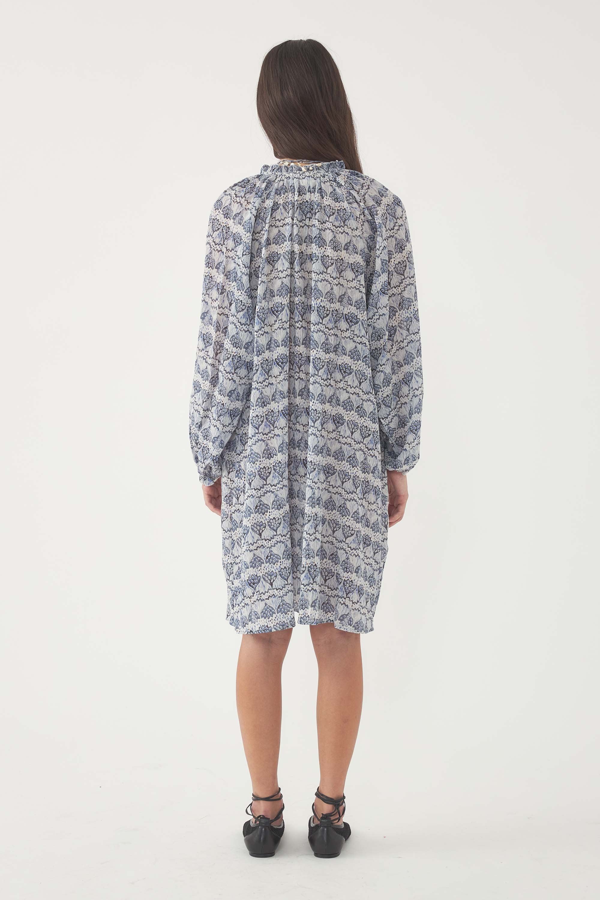 Robe Dalia - Bleu
