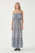 Robe Longue Dalia - Bleu