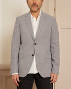 Blazer Damascios - Bleu/Ecru