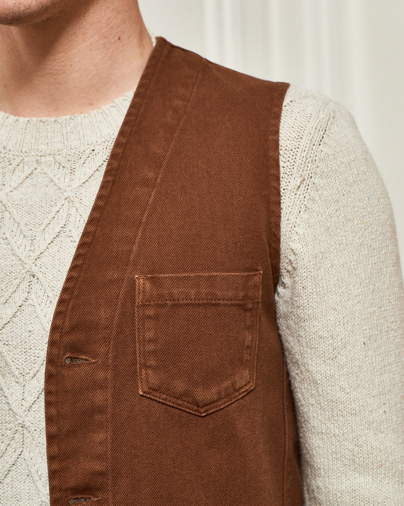 Gilet Daniel - Cuir