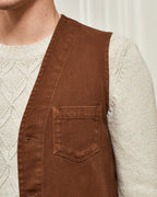 Gilet Daniel - Cuir
