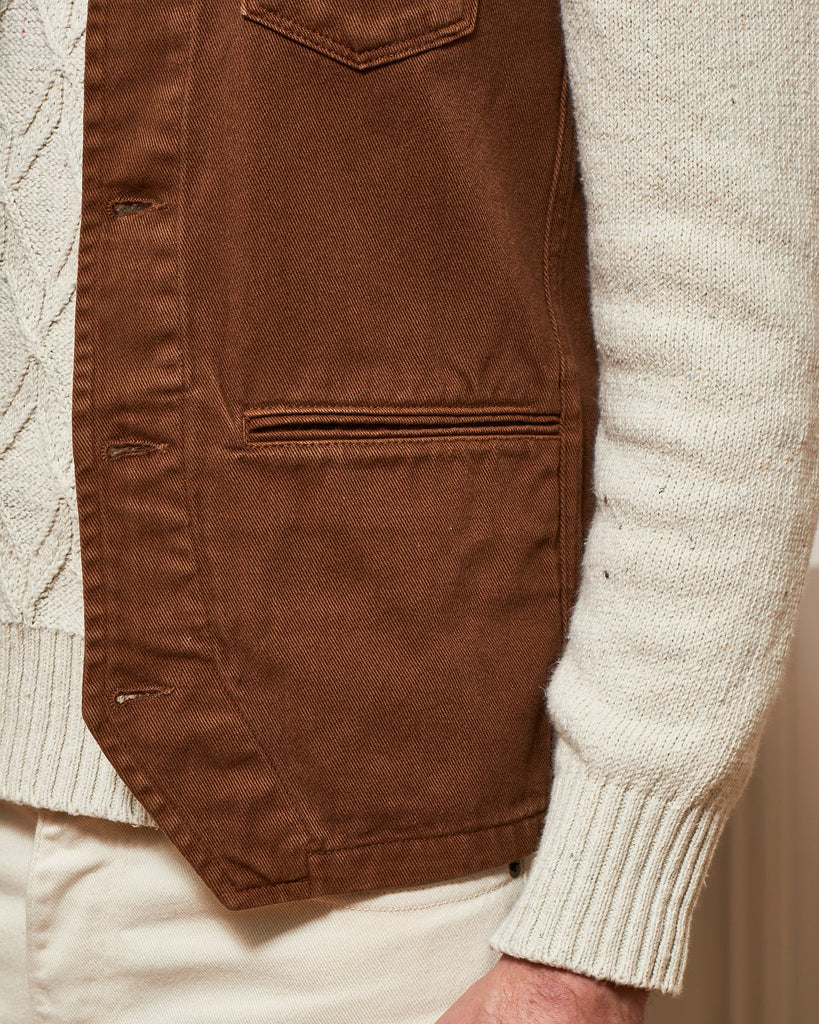 Gilet Daniel - Cuir