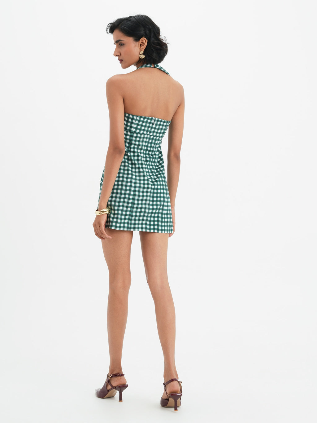 Robe Daphne - Pine Vichy