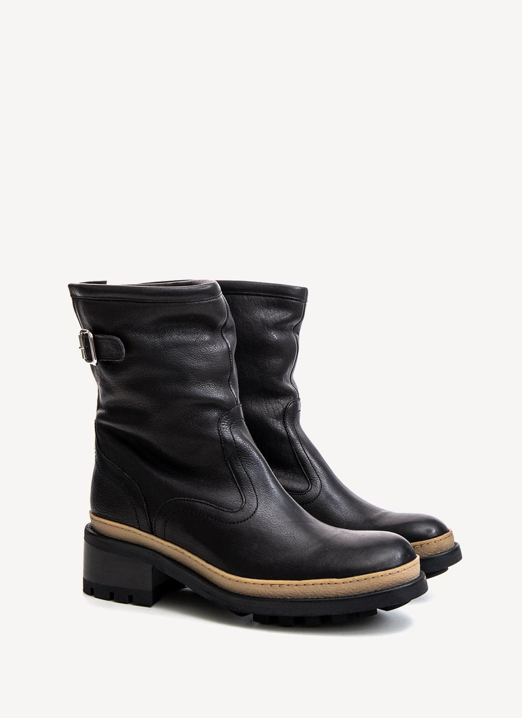 Free Lance - Bottes Daryl - Noir Naturel - Femme