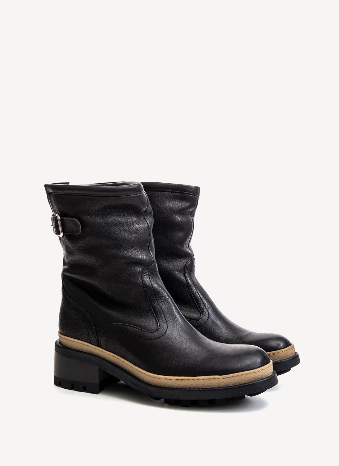 Free Lance - Bottes Daryl - Noir Naturel - Femme