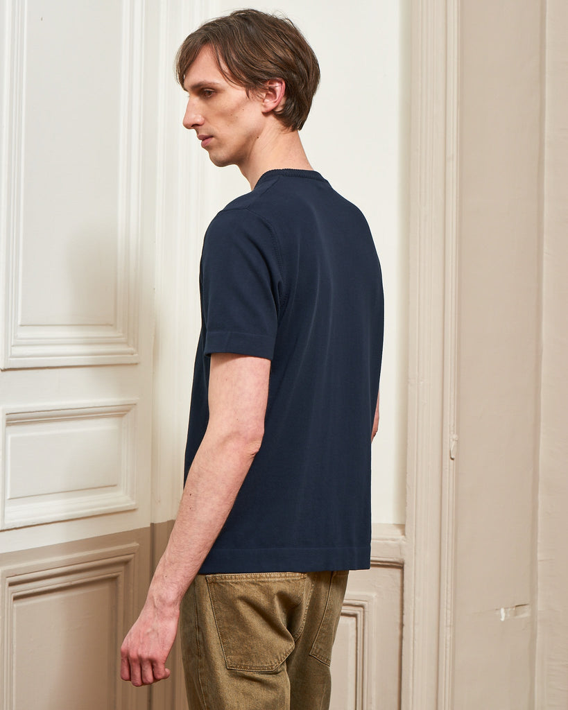 T-Shirt En Maille Dazio - Navy
