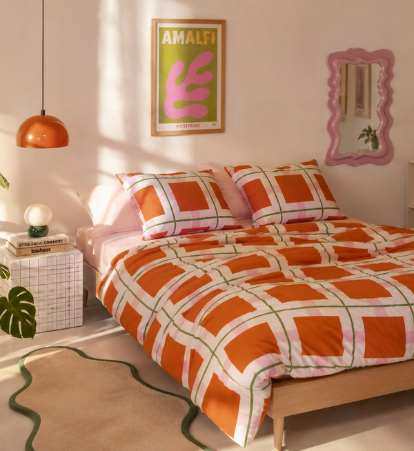Housse De Couette Retro Arty - Multicolore