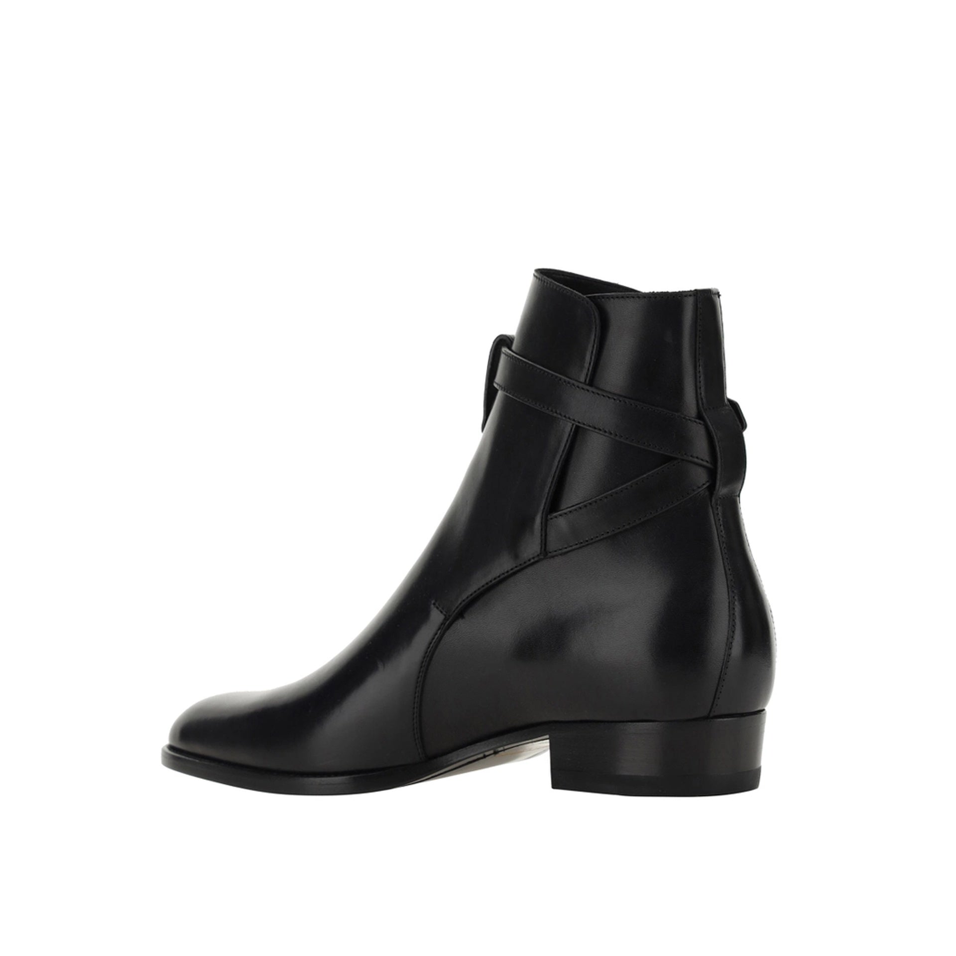 Bottes - Saint Laurent Wyatt Jodhpur Ankle  - Black