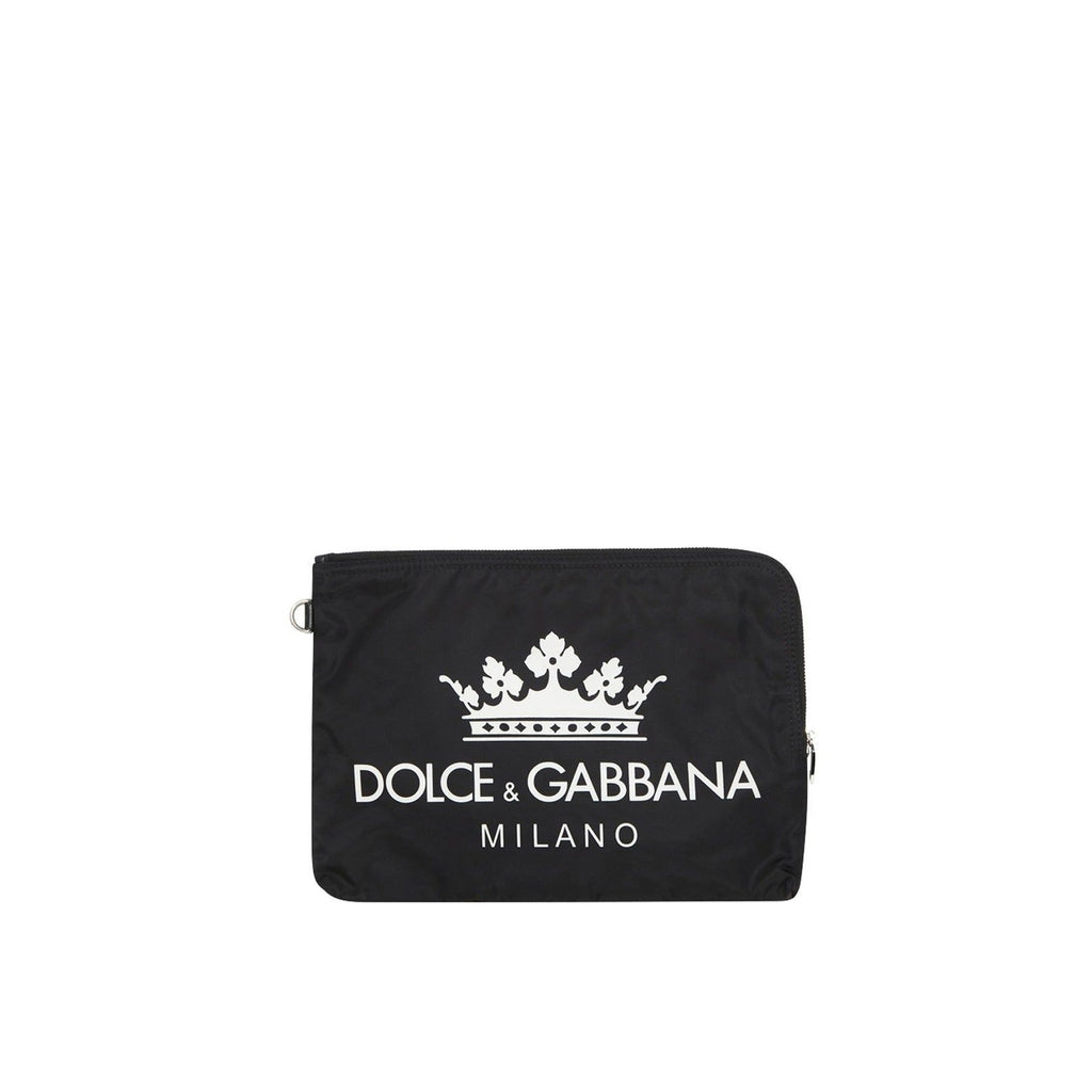 Dolce & Gabbana Logo Clutch - Black - Homme