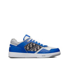 Baskets Dior Oblique Leather - Blue - Homme