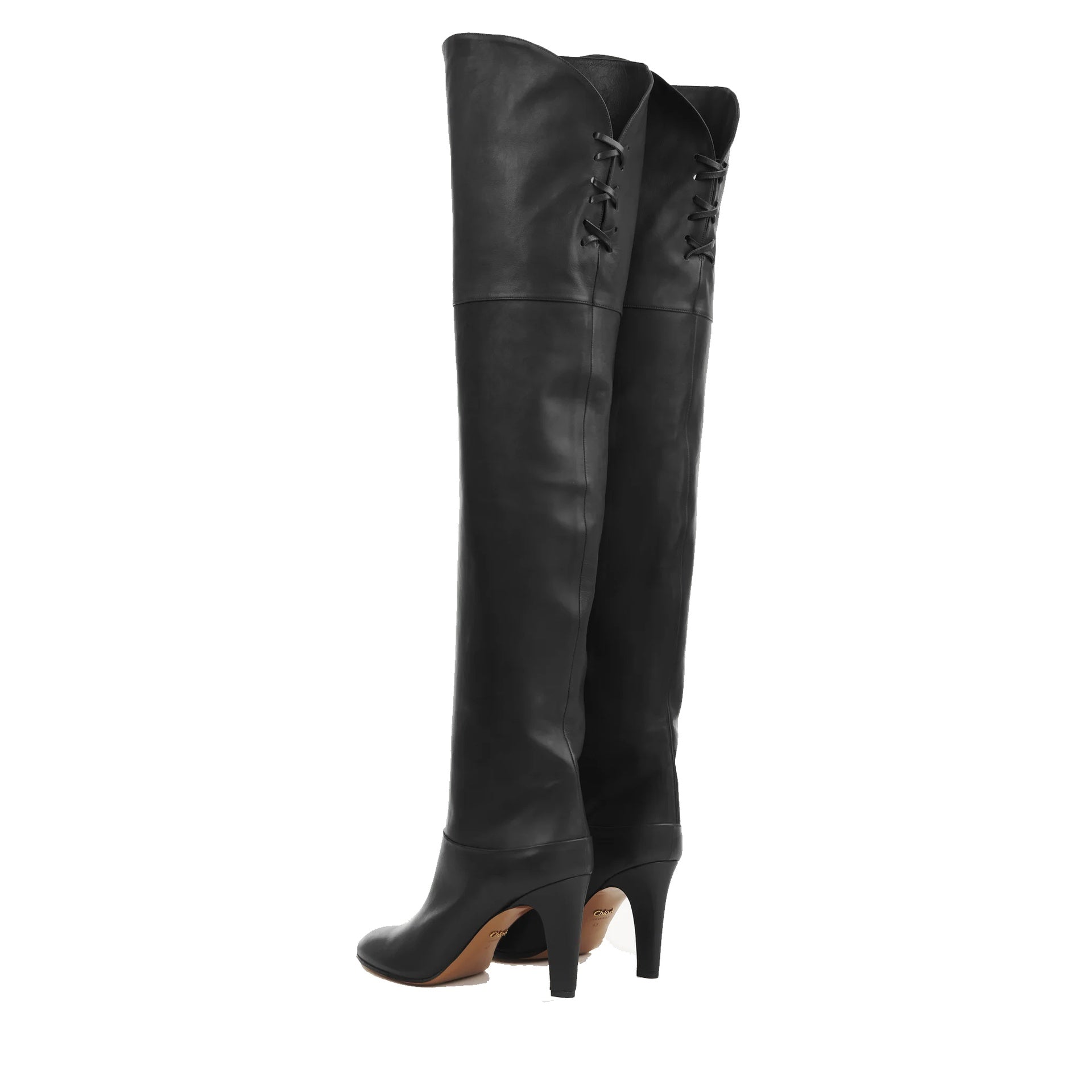 Bottes Chloé Eve Over-The-Knee - Black - Femme