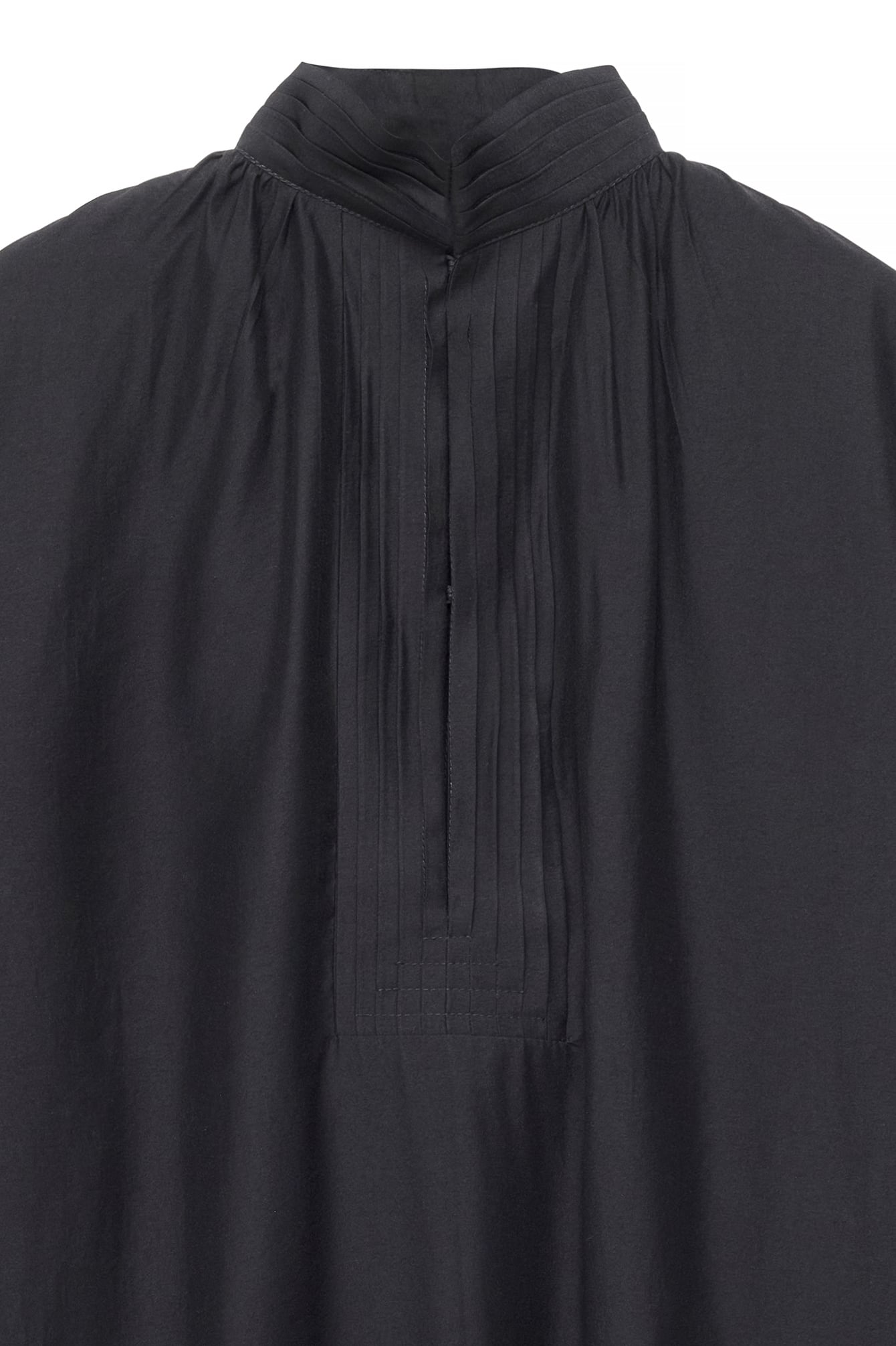 Tunique À Encolure En V Profonde Noir