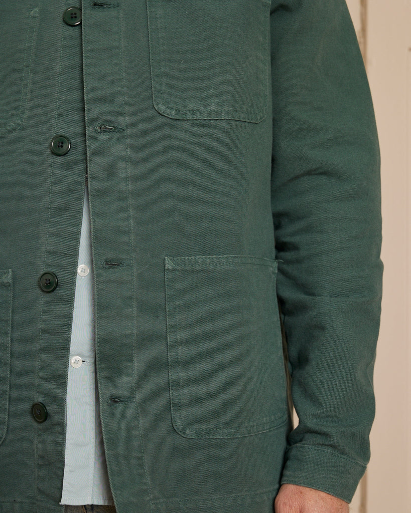 Veste De Peintre Delaunay - Vert Empire