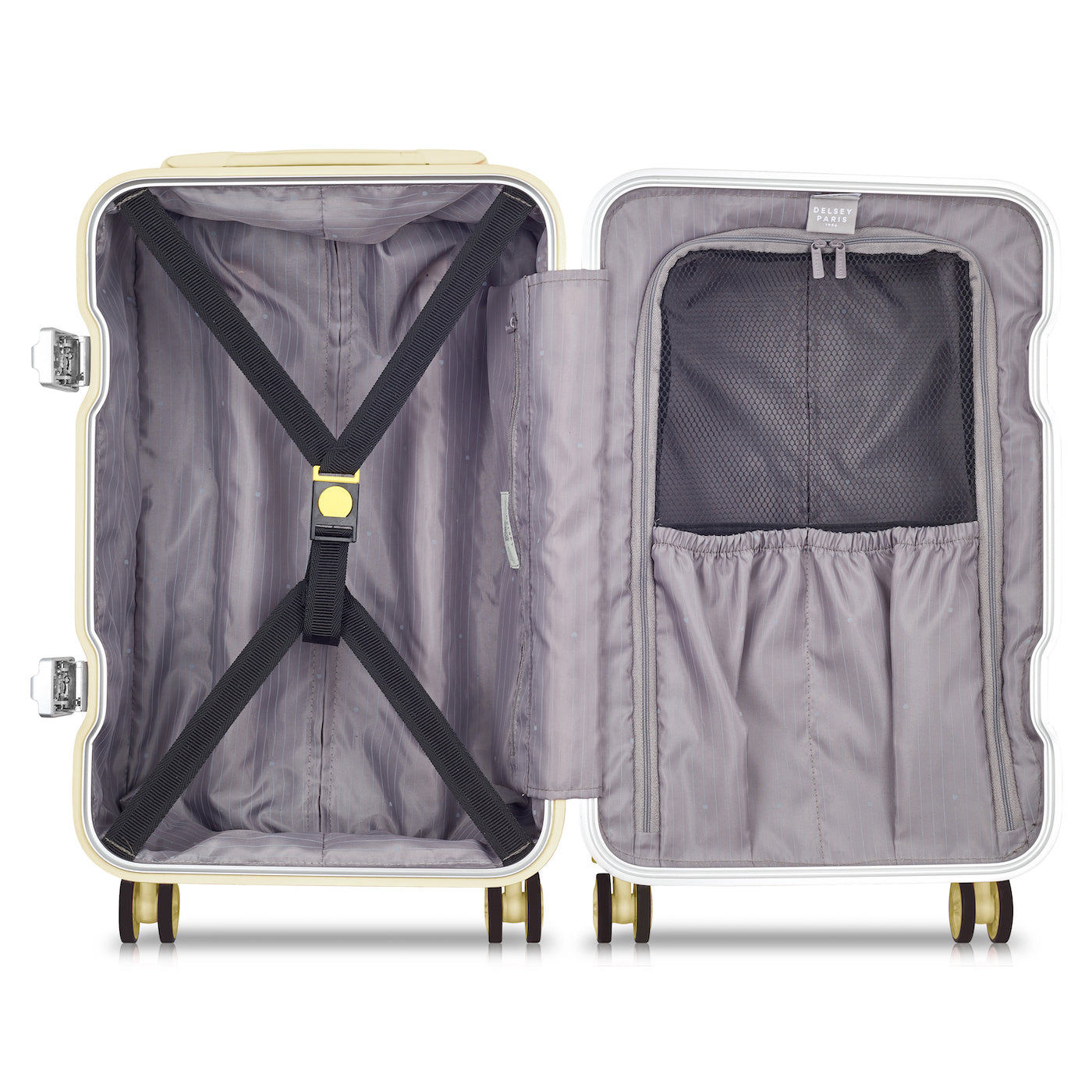 Valise Cabine (55 Cm) - Bastille 2.0 - Jaune Pâle