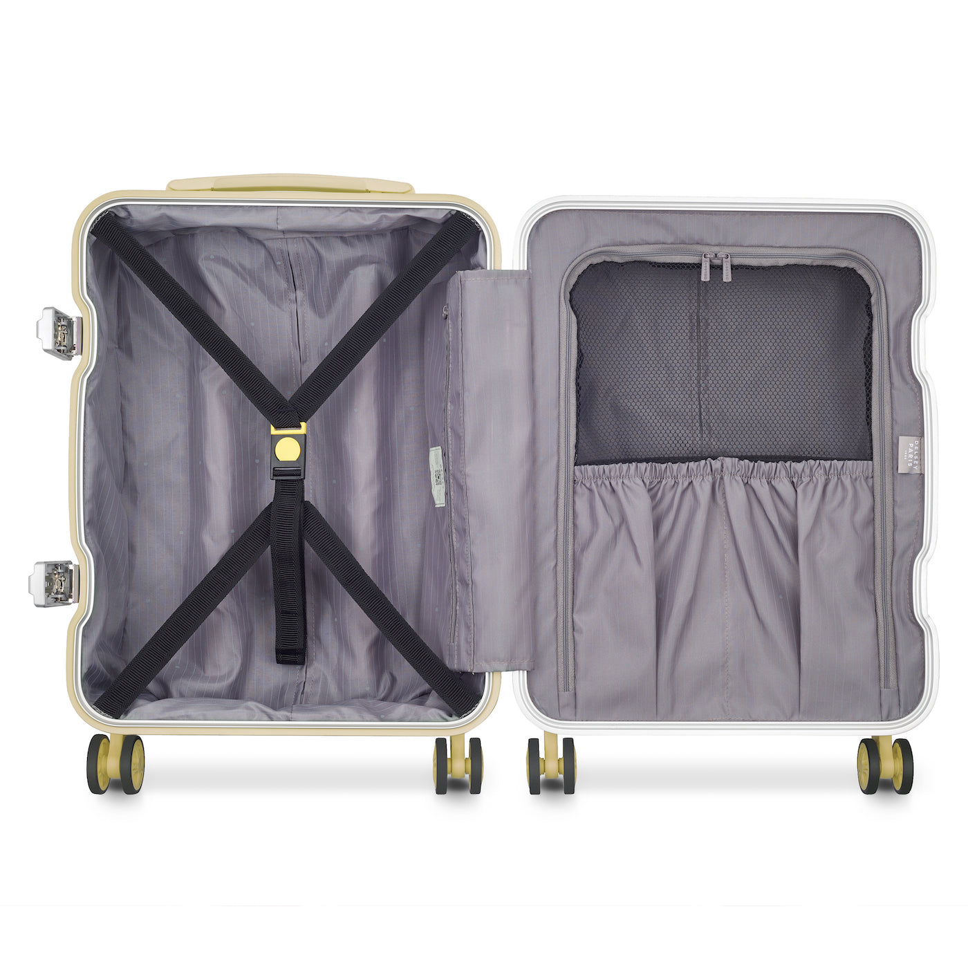 Valise Cabine - Bastille 2.0 - S (55cm) - Jaune Pâle