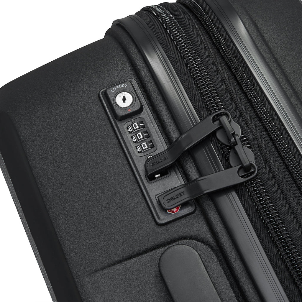 Valise Long Séjour Extensible - Belmont Plus - XL (76cm) - Matière Recyclée - Noir