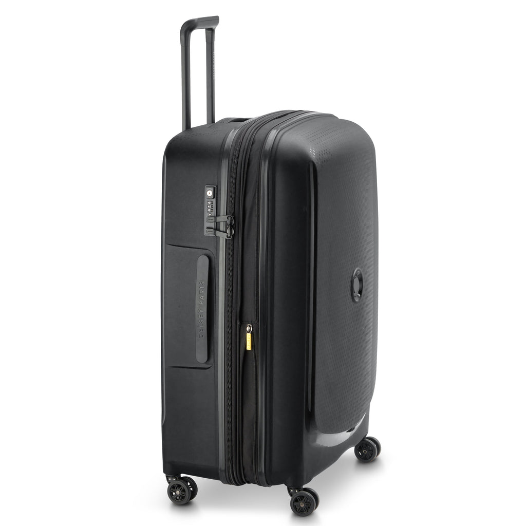 Valise Long Séjour Extensible - Belmont Plus - XL (76cm) - Matière Recyclée - Noir