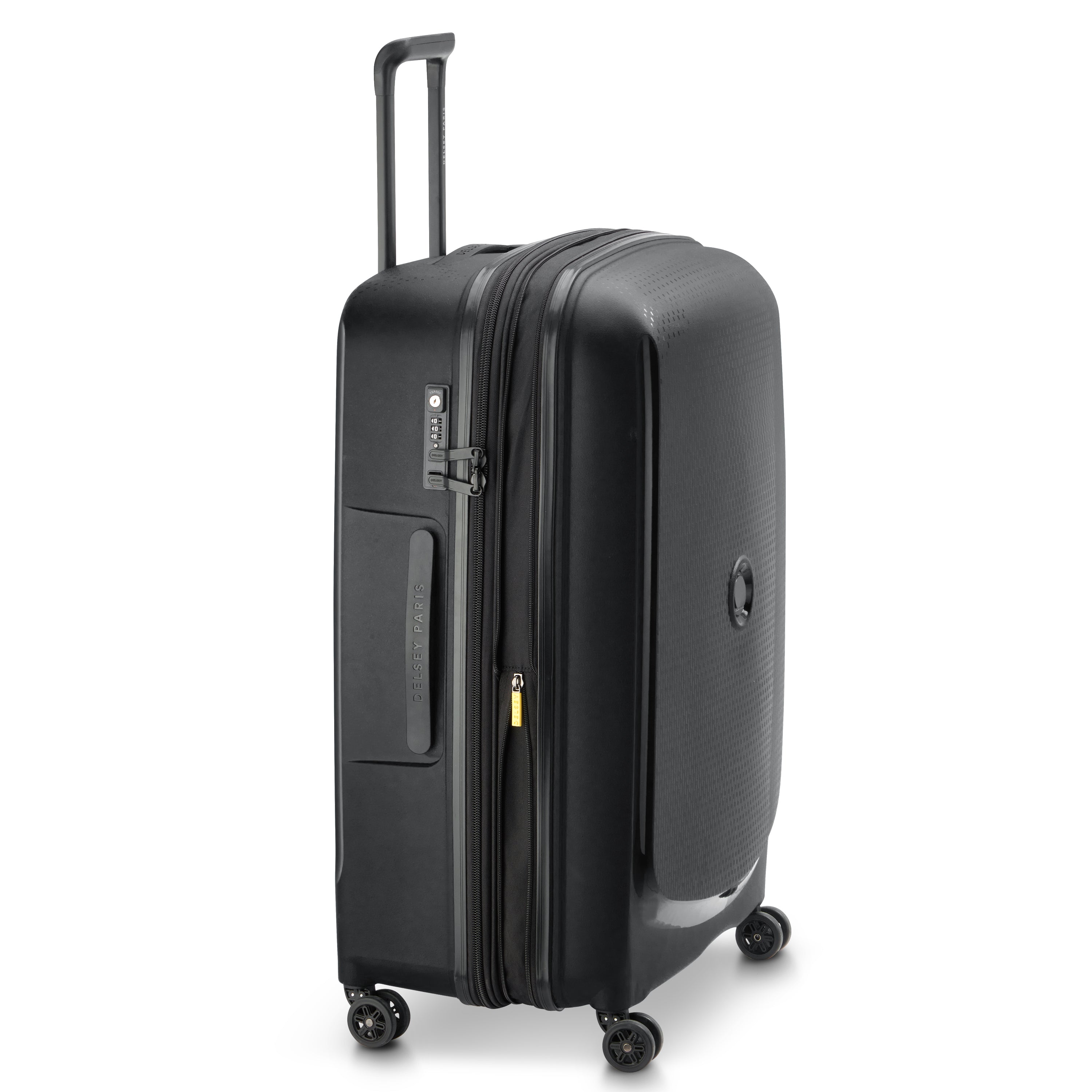 Valise Long Séjour Extensible - Belmont Plus - XL (76cm) - Matière Recyclée - Noir