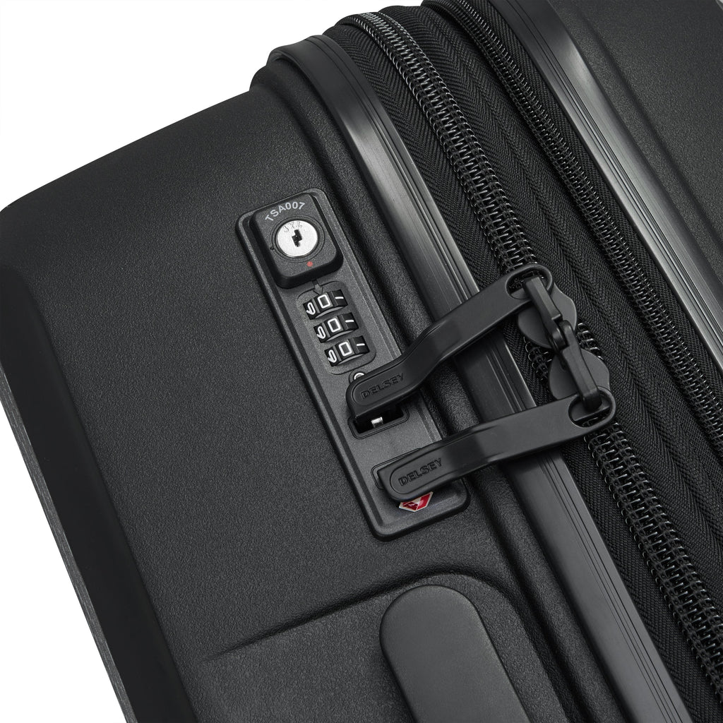 Valise Long Séjour Extensible - Belmont Plus - 83cm - Matière Recyclée - Noir