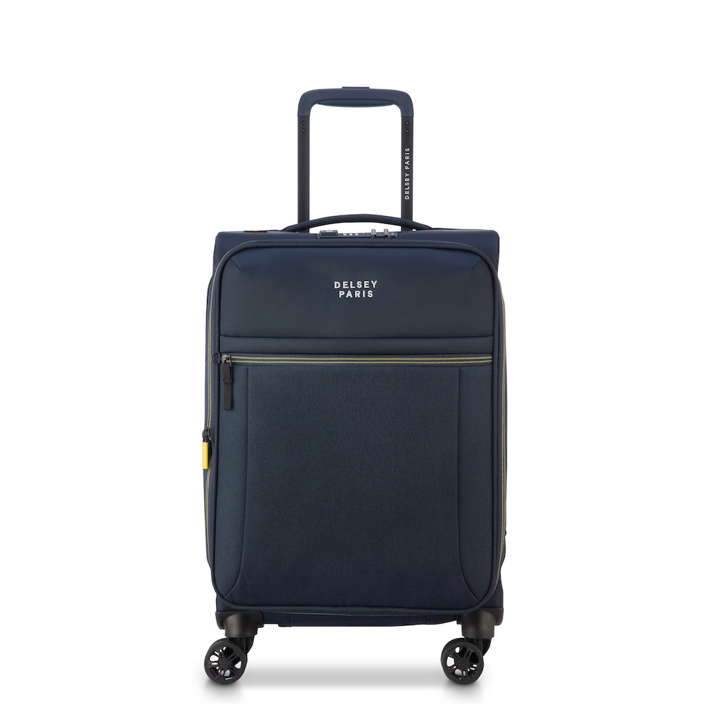 Valise Cabine Extensible (55 Cm) - Brochant 3 - Bleu