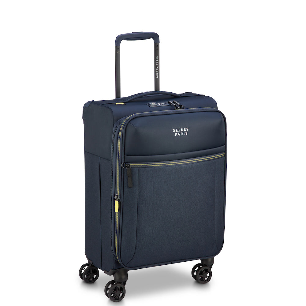 Valise Cabine Extensible (55 Cm) - Brochant 3 - Bleu