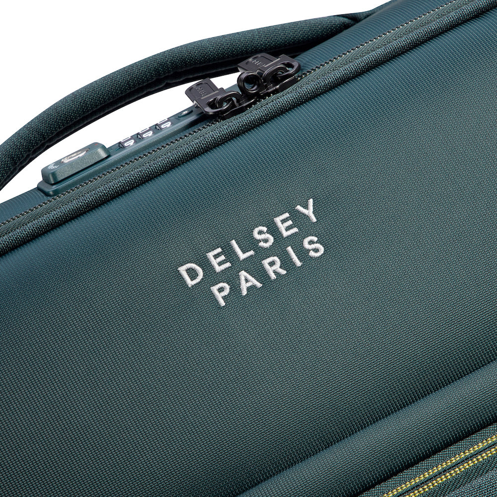 Valise Cabine Slim (55 Cm) - Brochant 3 - Vert