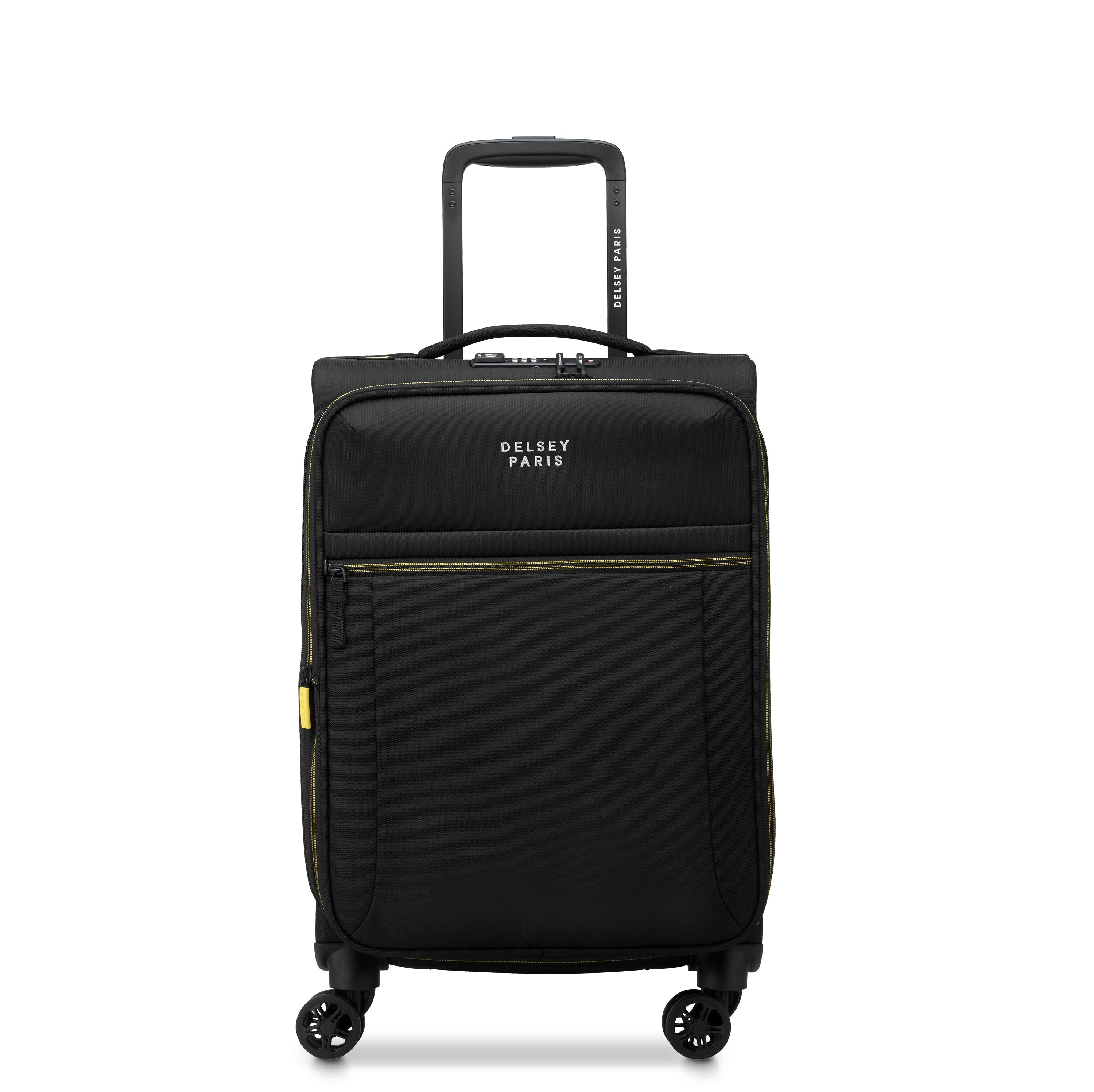 Valise Cabine Extensible (55 Cm) - Brochant 3 - Noir