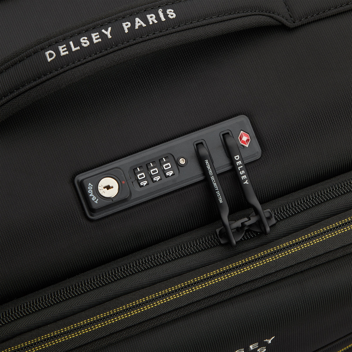 Valise Cabine Extensible (55 Cm) - Brochant 3 - Noir