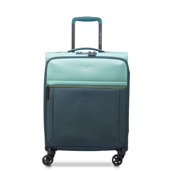 Valise Cabine Slim (55 Cm) - Brochant 3 - Vert