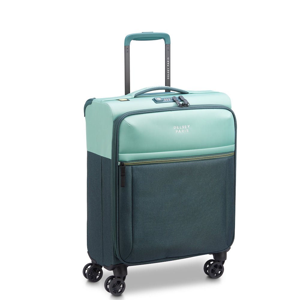 Valise Cabine Slim (55 Cm) - Brochant 3 - Vert