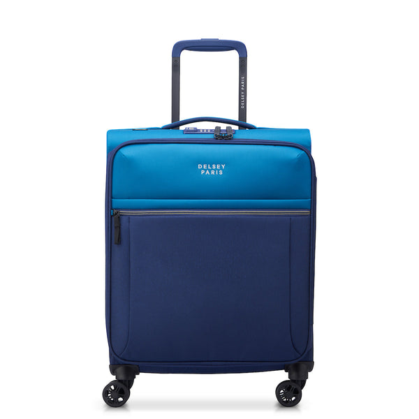 Valise Cabine Slim (55 Cm) - Brochant 3 - Bleu