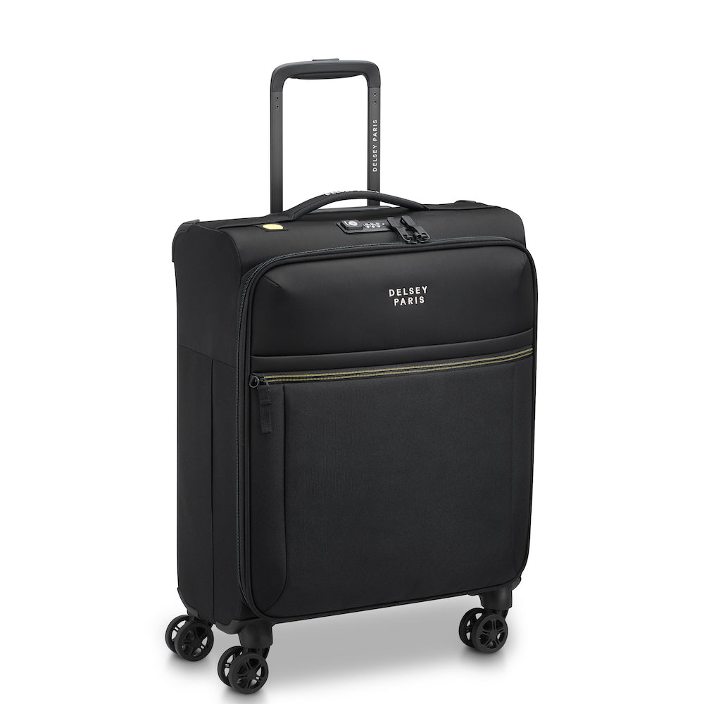 Valise Cabine Slim (55 Cm) - Brochant 3 - Noir