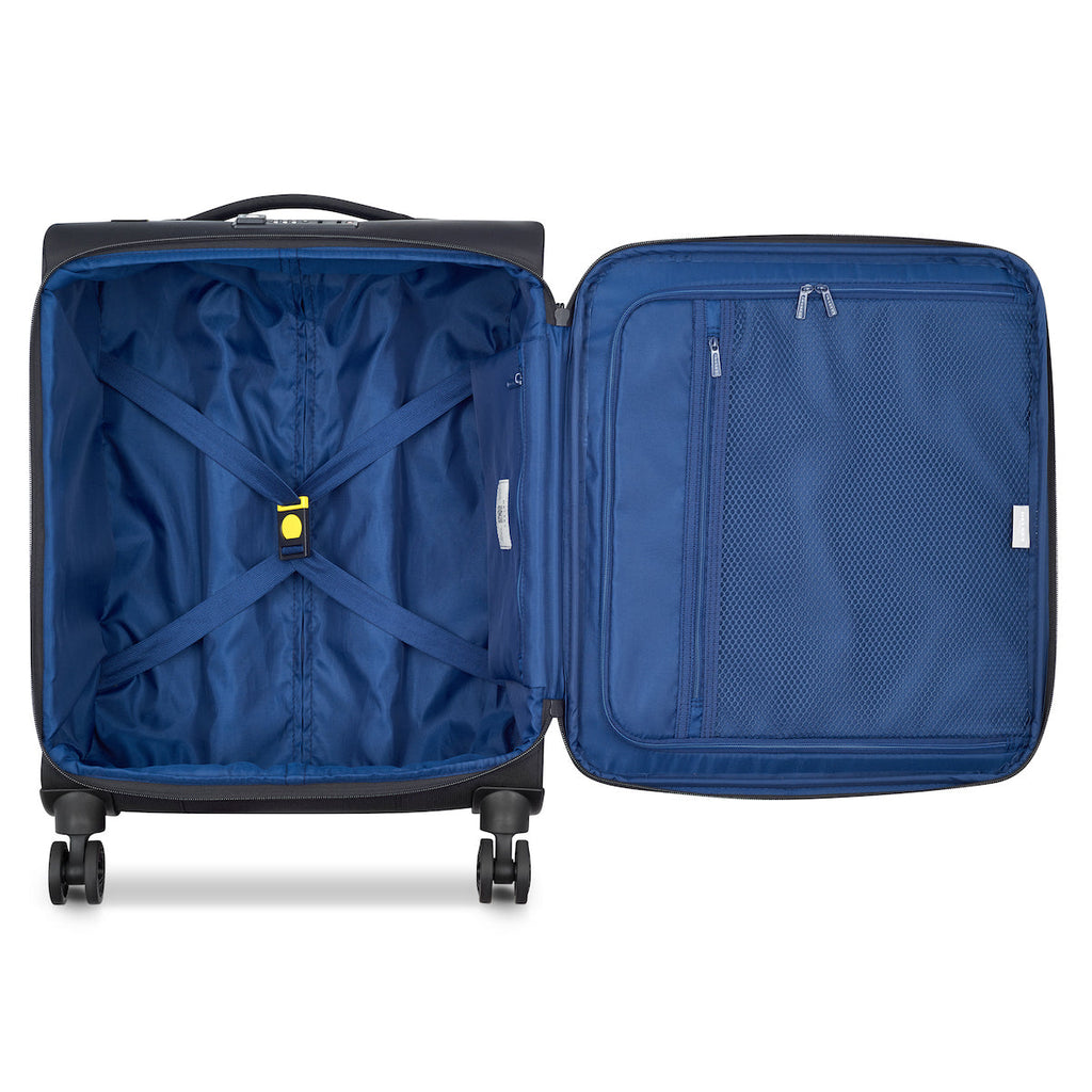 Valise Cabine Slim (55 Cm) - Brochant 3 - Noir