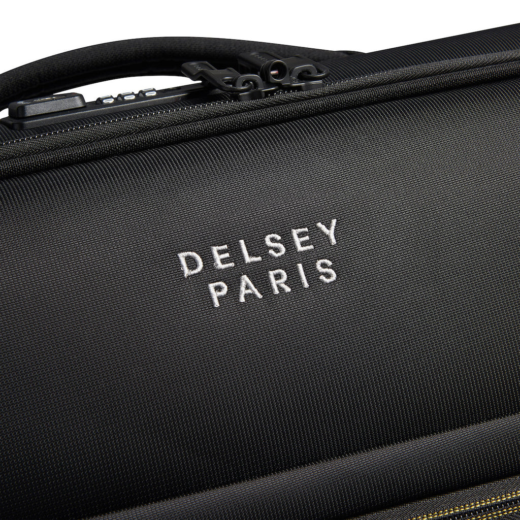 Valise Cabine Slim (55 Cm) - Brochant 3 - Noir