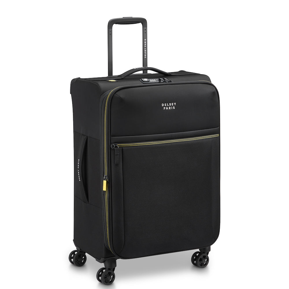 Valise Moyen Séjour (67 Cm) - Brochant 3 - Noir