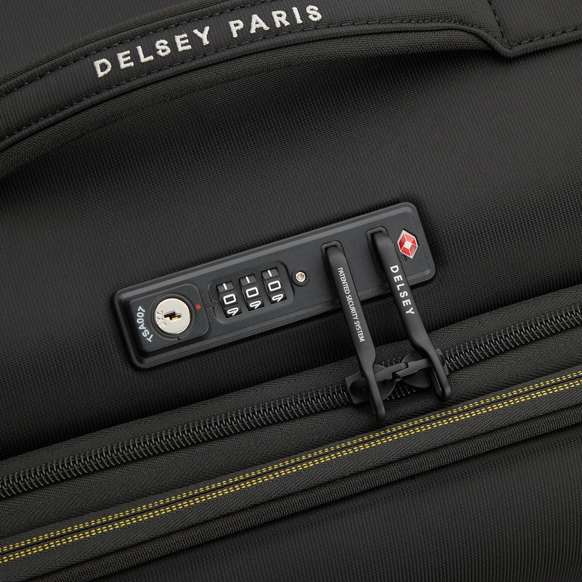 Valise Moyen Séjour (67 Cm) - Brochant 3 - Noir