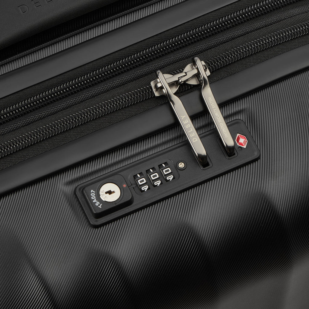 Valise Cabine Extensible (55 Cm) - Carrousel 2 - Noir