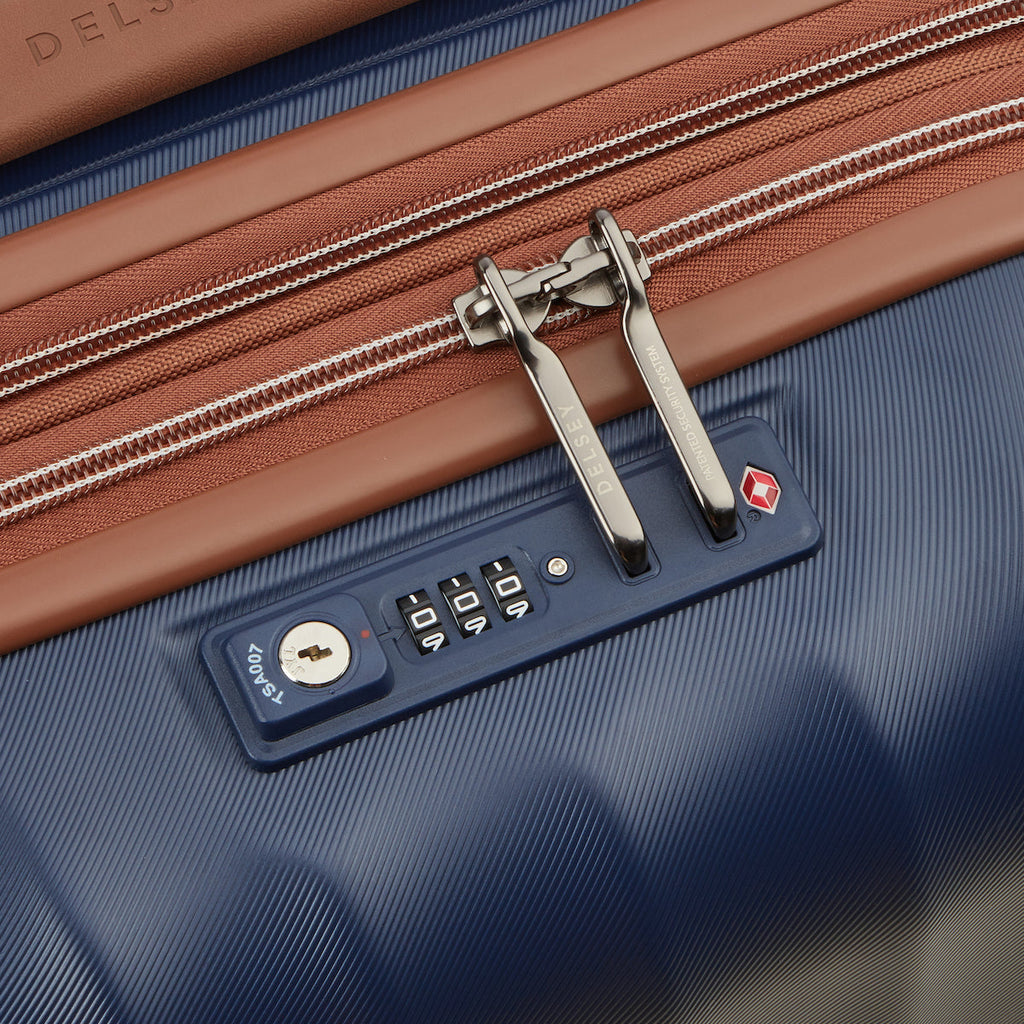 Valise Cabine Extensible (55 Cm) - Carrousel 2 - Bleu