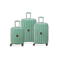 Set De 3 Valises - Carrousel 2 - Vert