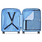 Valise Cabine - Clavel - S Slim (55cm) - Matière Recyclée - Bleu Electrique