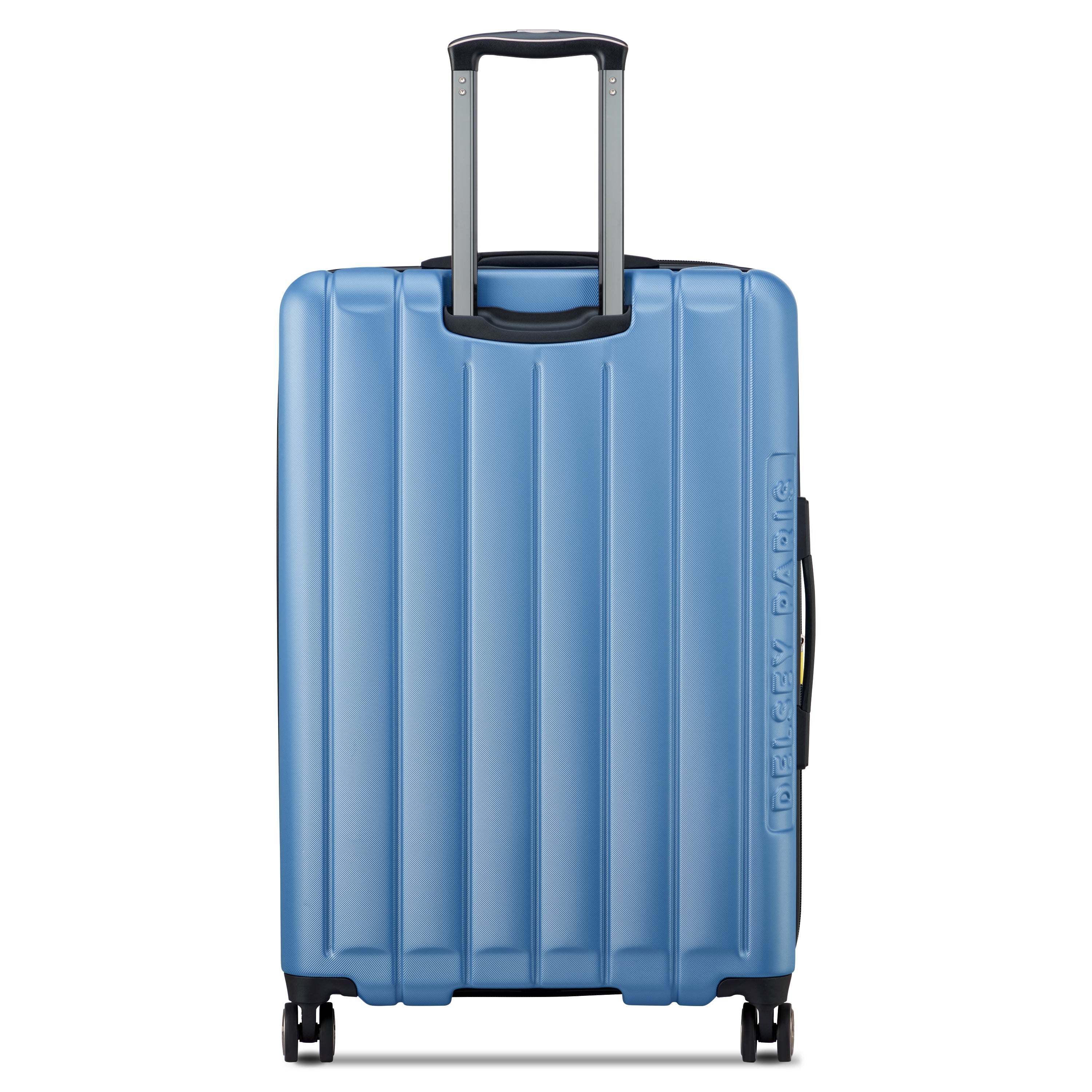 Valise Trolley Extensible 4 Doubles Roues (76 Cm - Bleu