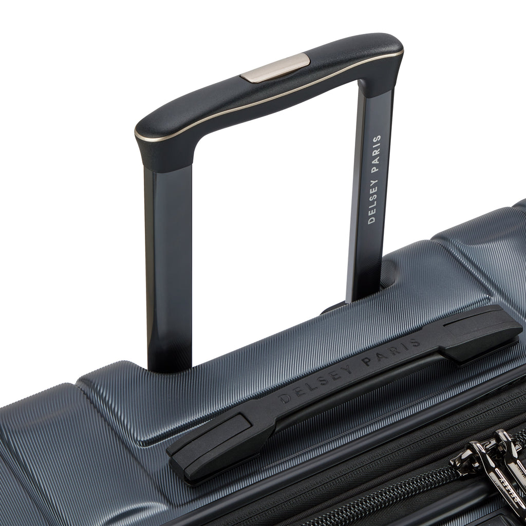 Valise Trolley Extensible 4 Doubles Roues 81 Cm - Anthracite