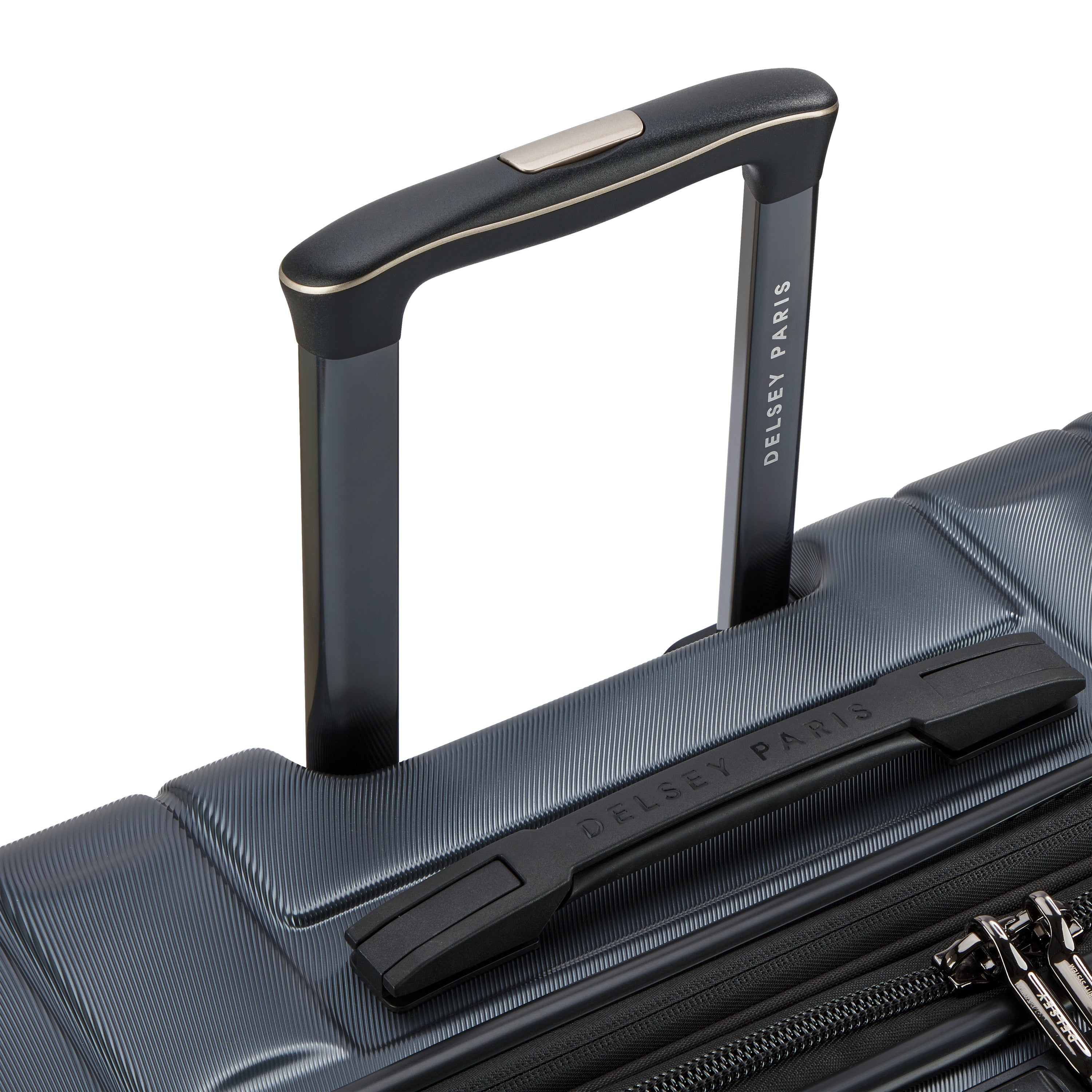 Valise Trolley Extensible 4 Doubles Roues 81 Cm - Anthracite