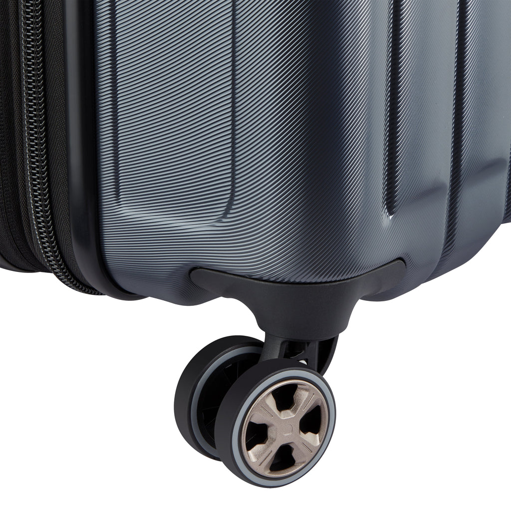 Valise Trolley Extensible 4 Doubles Roues 81 Cm - Anthracite