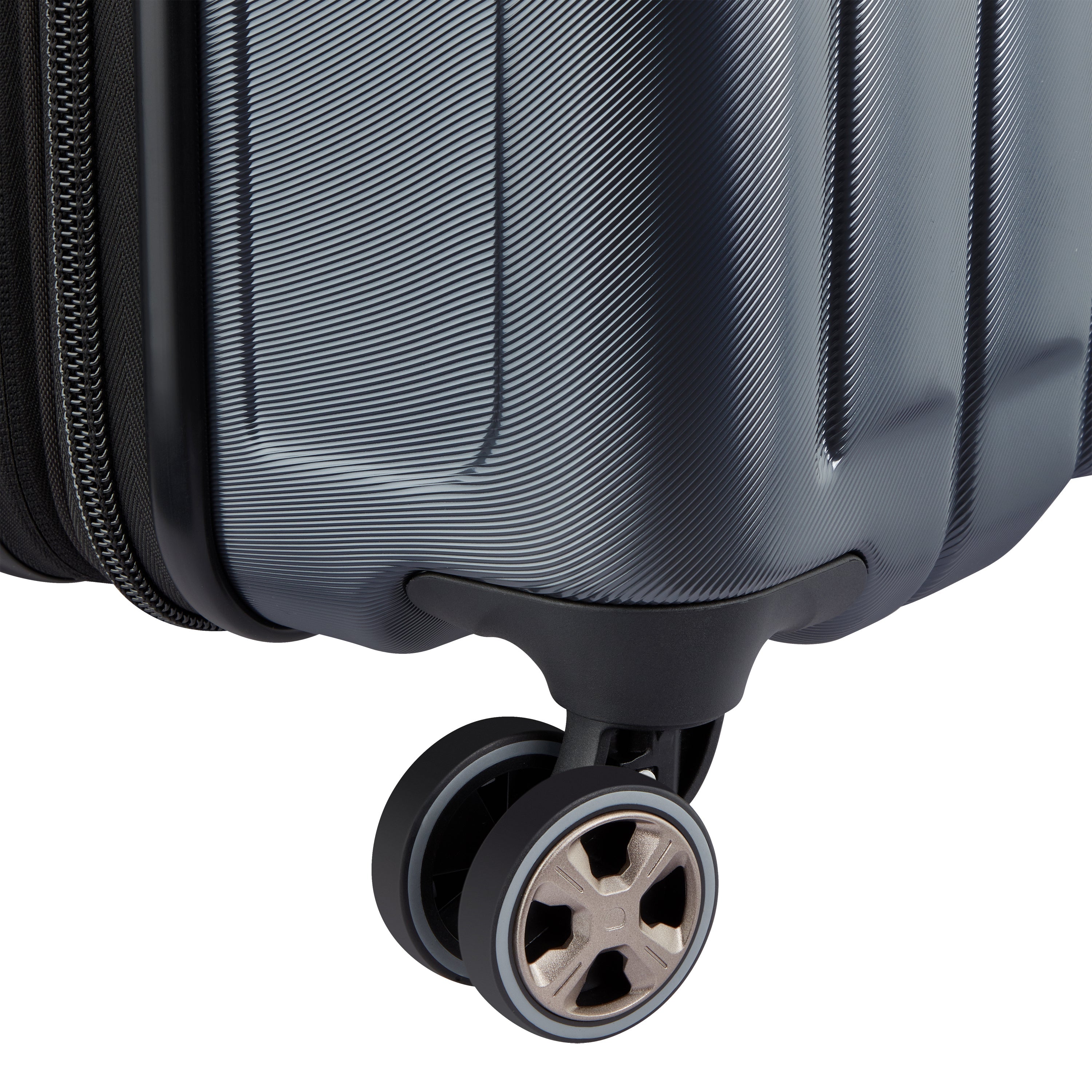 Valise Trolley Extensible 4 Doubles Roues 81 Cm - Anthracite