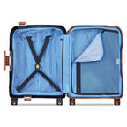 Valise Cabine Slim (55 Cm) - Moncey - Bleu Encre