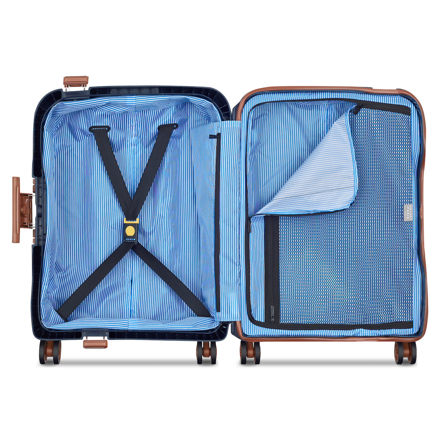 Valise Cabine Slim (55 Cm) - Moncey - Bleu Encre