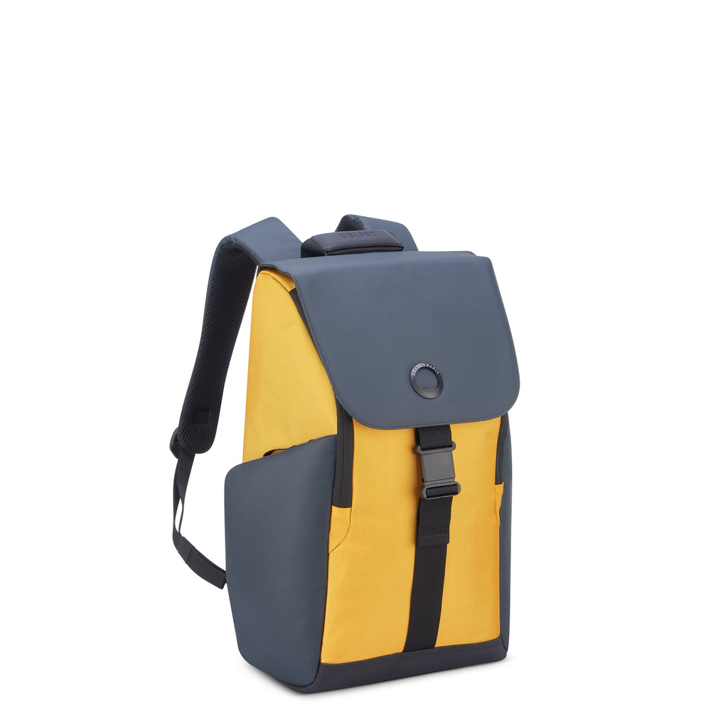 Sac À Dos 1 Cpt - Protection Pc 15" - Jaune