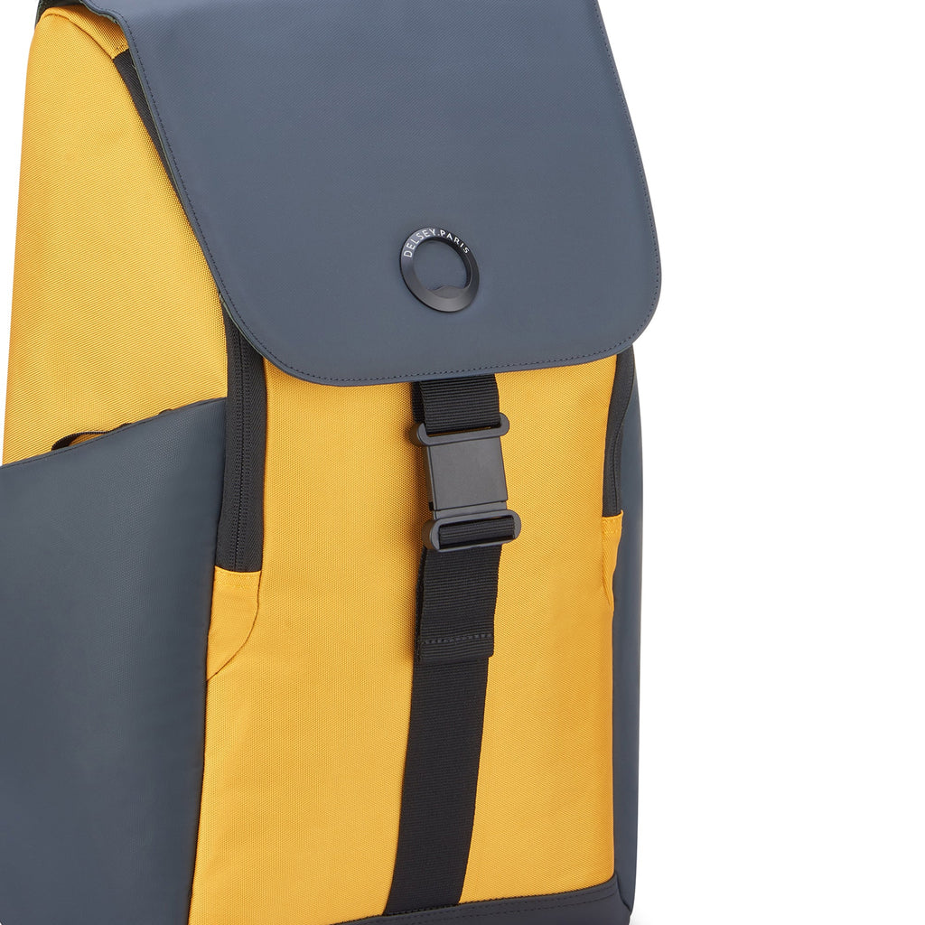 Sac À Dos 1 Cpt - Protection Pc 15" - Jaune